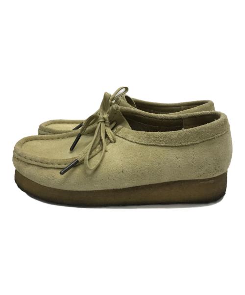 CLARKS（クラークス）CLARKS (クラークス) Wallabee. ベージュ サイズ:24cmの古着・服飾アイテム
