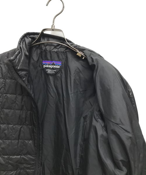 Patagonia（パタゴニア）Patagonia (パタゴニア) ナノパフコート ブラック サイズ:Sの古着・服飾アイテム