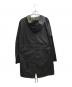 SOPH. (ソフネット) uniform experiment HOODED MILITARY COAT ブラック サイズ:2：3980円