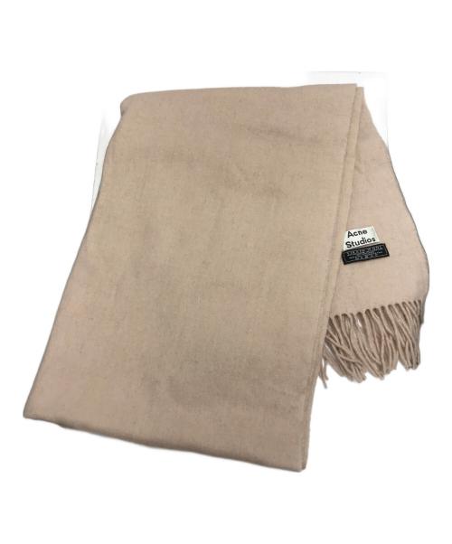 Acne studios（アクネ ストゥディオス）Acne studios (アクネ ストゥディオス) マフラー ピンクの古着・服飾アイテム