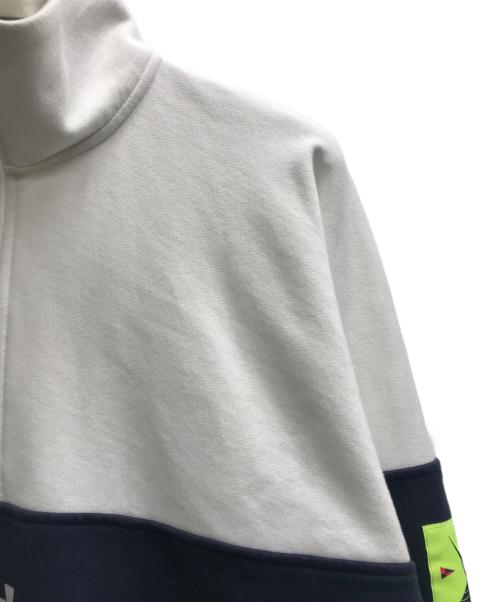 HELLY HANSEN（ヘリーハンセン）HELLY HANSEN (ヘリーハンセン) フォーミュラー ハーフジップ スウェット ジャケット. ホワイト サイズ:Lの古着・服飾アイテム