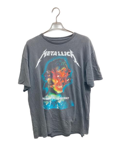 METALLICA（メタリカ）METALLICA (メタリカ) world wired TEE ブラック サイズ:XLの古着・服飾アイテム