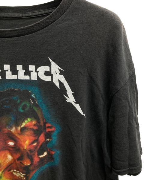 METALLICA（メタリカ）METALLICA (メタリカ) world wired TEE ブラック サイズ:XLの古着・服飾アイテム