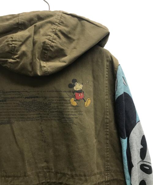 Desigual（デシグアル）Desigual (デシグアル) ドッキングコート カーキ サイズ:Mの古着・服飾アイテム