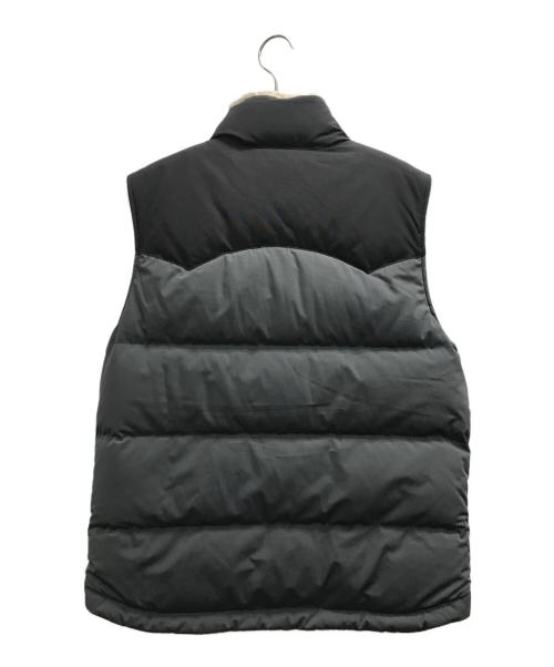 Patagonia（パタゴニア）Patagonia (パタゴニア) Reversible Bivy Down Vest(リバーシブルビビーダウンベスト) グレー サイズ:Mの古着・服飾アイテム