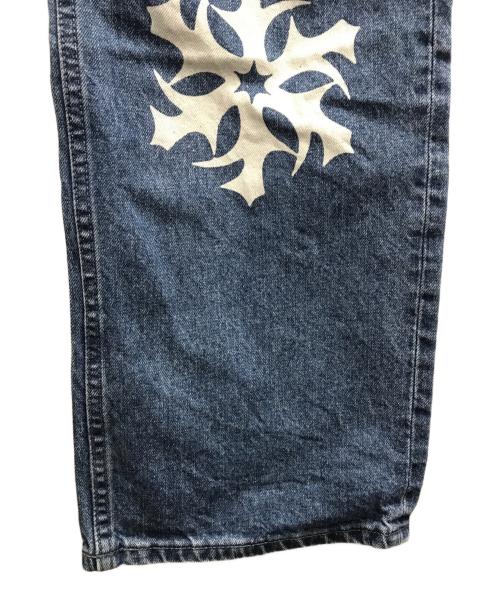 X-LARGE（エクストララージ）X-LARGE (エクストララージ) GRAFFITI DENIM PANTS インディゴ サイズ:81cm（W32）の古着・服飾アイテム