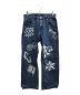 X-LARGE（エクストララージ）の古着「GRAFFITI DENIM PANTS」｜インディゴ