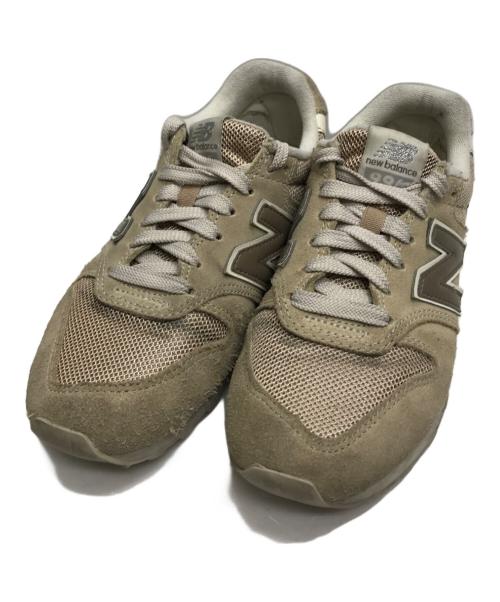 NEW BALANCE（ニューバランス）NEW BALANCE (ニューバランス) ローカットスニーカー ベージュ サイズ:23cmの古着・服飾アイテム