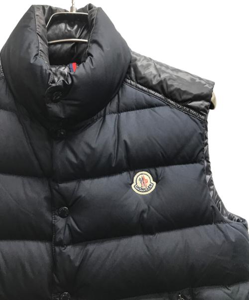 MONCLER（モンクレール）MONCLER (モンクレール) CHEVAL GILET ダウンベスト(シェバルジレダウンベスト) ネイビー サイズ:2の古着・服飾アイテム