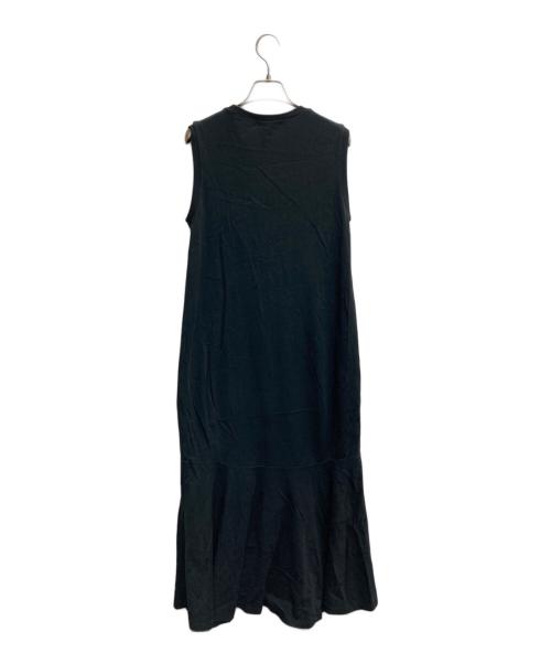 Plage（プラージュ）Plage (プラージュ) ティアードノースリーブワンピース ブラック サイズ:記載なしの古着・服飾アイテム