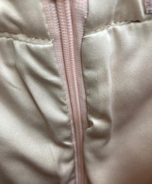 EmiriaWiz（エミリアウィズ）EmiriaWiz (エミリアウィズ) ツイード切替ワンピース ピンク×ベージュ サイズ:Mの古着・服飾アイテム