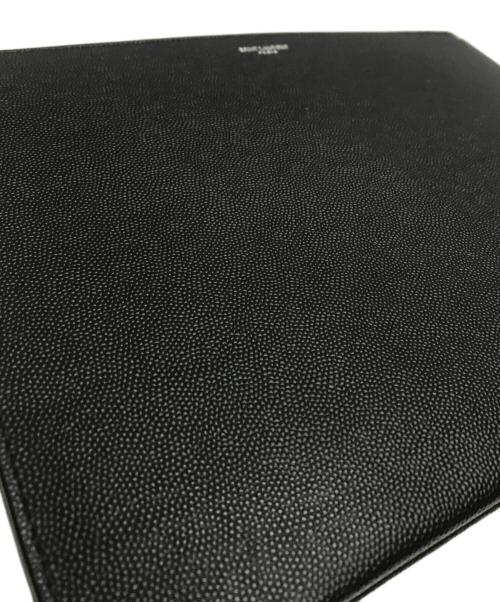 Saint Laurent Paris（サンローランパリ）Saint Laurent Paris (サンローランパリ) クラッチバッグ ブラックの古着・服飾アイテム