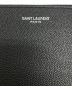 中古・古着 Saint Laurent Paris (サンローランパリ) クラッチバッグ ブラック：20000円