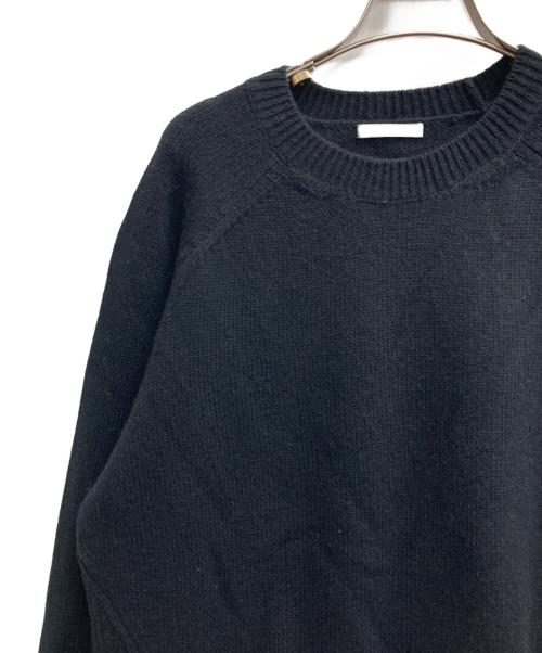 theory（セオリー）theory (セオリー) カシミヤブレンドオーバーニット ブラック サイズ:38の古着・服飾アイテム