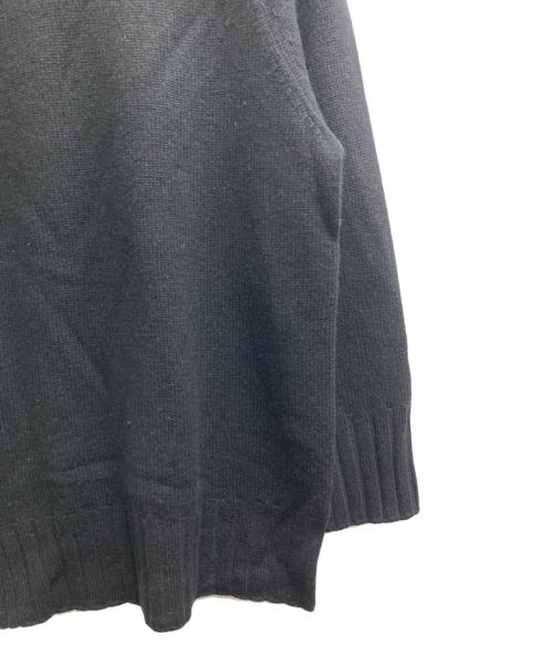 theory（セオリー）theory (セオリー) カシミヤブレンドオーバーニット ブラック サイズ:38の古着・服飾アイテム