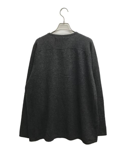 walenode（ウェルノード）walenode (ウェルノード) Tibetan yak クルーネックセーター グレー サイズ:1の古着・服飾アイテム