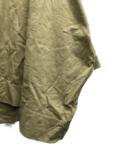 45R（フォーティファイブ・アール）45R (フォーティファイブ・アール) ビッグシルエットカットソー ベージュの古着・服飾アイテム