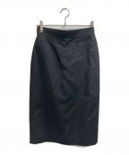 VALENTINOヴァレンティノ）の古着「クラシック ストレート スカート」｜ブラック