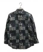 POLO RALPH LAURENポロ・ラルフローレン）の古着「REGENT PatchWork Shirts」｜ネイビー