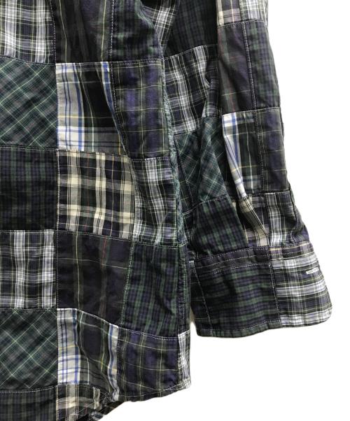 POLO RALPH LAUREN（ポロ・ラルフローレン）POLO RALPH LAUREN (ポロ・ラルフローレン) REGENT PatchWork Shirts ネイビー サイズ:Lの古着・服飾アイテム