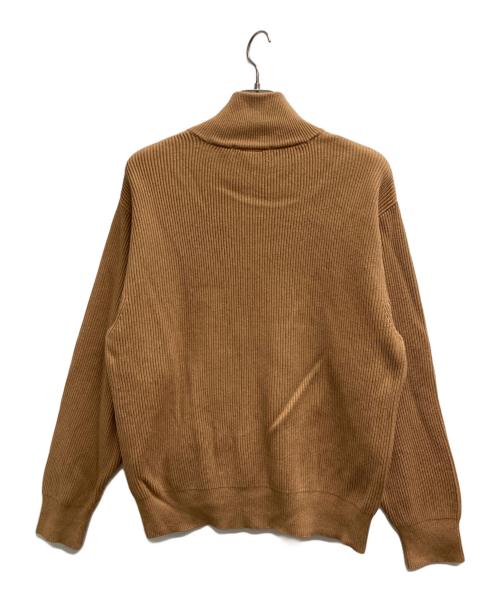 JOURNAL STANDARD（ジャーナルスタンダード）JOURNAL STANDARD (ジャーナルスタンダード) UNDYED (アンダイド) ドライバーズニット ブラウン サイズ:Mの古着・服飾アイテム