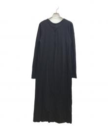 Plage（プラージュ）の古着「sheer jersey ワンピース」｜ブラック