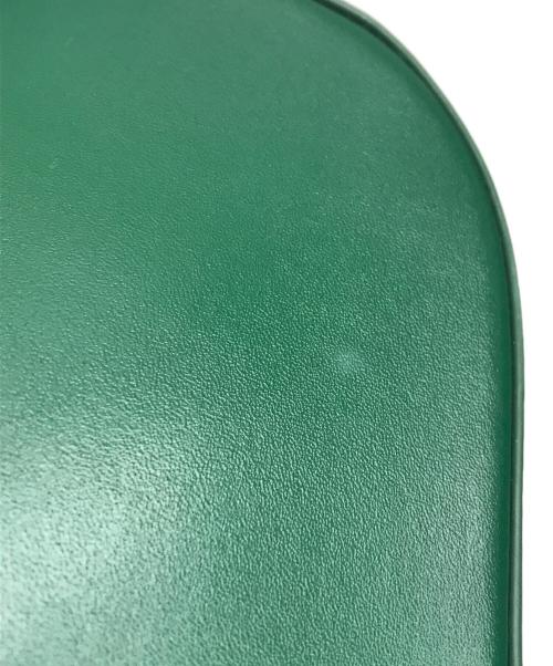 YAHKI（ヤーキ）YAHKI (ヤーキ) スクエアハンドバッグ グリーンの古着・服飾アイテム