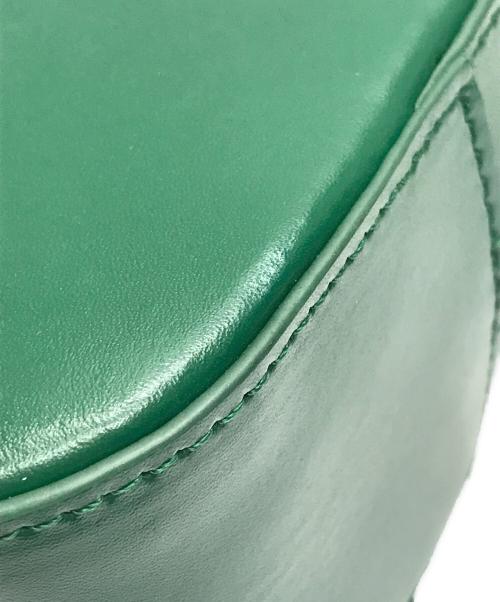 YAHKI（ヤーキ）YAHKI (ヤーキ) スクエアハンドバッグ グリーンの古着・服飾アイテム