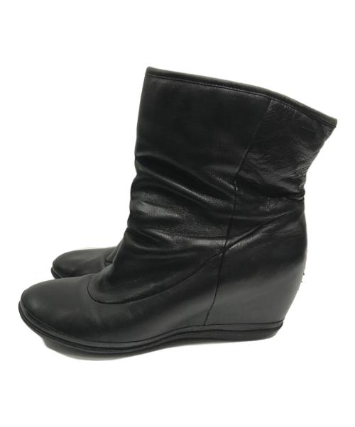 CAMPER（カンペール）CAMPER (カンペール) ウェッジソールブーツ ブラック サイズ:8Aの古着・服飾アイテム