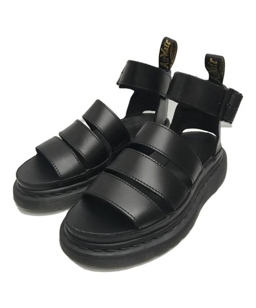 Dr.Martens（ドクターマーチン）Dr.Martens (ドクターマーチン) CLARISSA IIストラップサンダル ブラック サイズ:UK3の古着・服飾アイテム