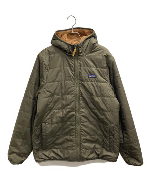 Patagonia（パタゴニア）Patagonia (パタゴニア) キッズ・リバーシブル・レディ・フレディ・フーディ グリーン サイズ:XXL16−18の古着・服飾アイテム