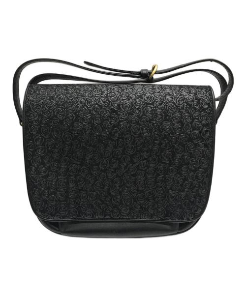 印傳屋（インデンヤ）印傳屋 (インデンヤ) ルミドーレショルダーバッグ ブラックの古着・服飾アイテム