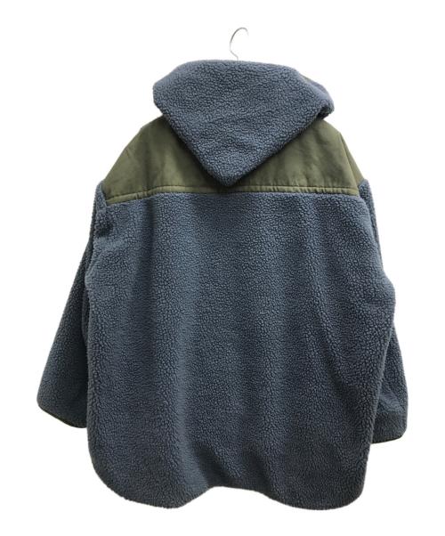Vivienne Westwood RED LABEL（ヴィヴィアンウエストウッドレッドレーベル）Vivienne Westwood RED LABEL (ヴィヴィアンウエストウッドレッドレーベル) リサイクルポリエステルボアジップフーディー ブルー サイズ:00の古着・服飾アイテム