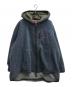 Vivienne Westwood RED LABEL（ヴィヴィアンウエストウッドレッドレーベル）の古着「リサイクルポリエステルボアジップフーディー」｜ブルー