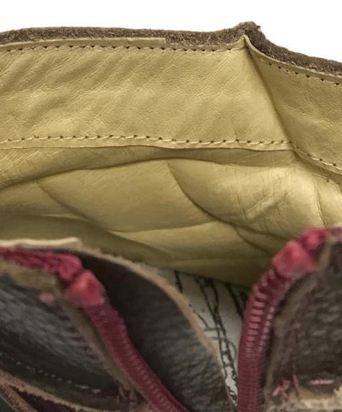 estacion（エスタシオ）estacion (エスタシオ) パッチワークブーツ ブラウン サイズ:Sの古着・服飾アイテム