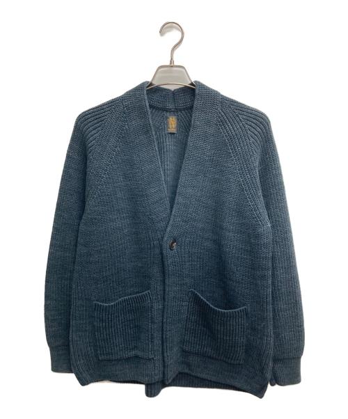 BATONER（バトナ―）BATONER (バトナ―) 1BUTTON CARDIGAN ネイビー サイズ:2の古着・服飾アイテム