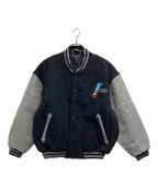 NPB日本プロ野球）の古着「スタジアムジャケット」｜ブラック×グレー