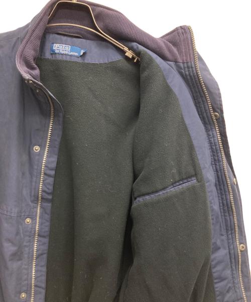 POLO RALPH LAUREN（ポロ・ラルフローレン）POLO RALPH LAUREN (ポロ・ラルフローレン) スタンドネックブルゾン ネイビー サイズ:Lの古着・服飾アイテム