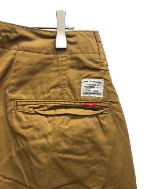 anachronorm（アナクロノーム）anachronorm (アナクロノーム) チノトラウザーパンツ ブラウン サイズ:34の古着・服飾アイテム