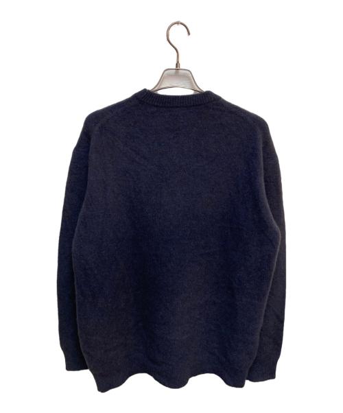 RHC Ron Herman（アールエイチシー ロンハーマン）RHC Ron Herman (アールエイチシー ロンハーマン) ヤクニットプルオーバー ネイビー サイズ:Lの古着・服飾アイテム