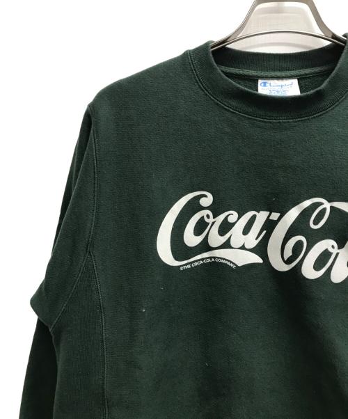 Champion REVERSE WEAVE（チャンピオン リバース ウィーブ）Champion REVERSE WEAVE (チャンピオン リバース ウィーブ) スウェット グリーン サイズ:Sの古着・服飾アイテム