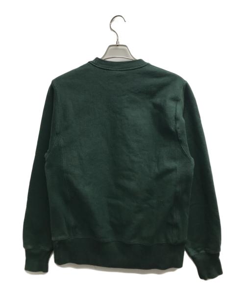 Champion REVERSE WEAVE（チャンピオン リバース ウィーブ）Champion REVERSE WEAVE (チャンピオン リバース ウィーブ) スウェット グリーン サイズ:Sの古着・服飾アイテム