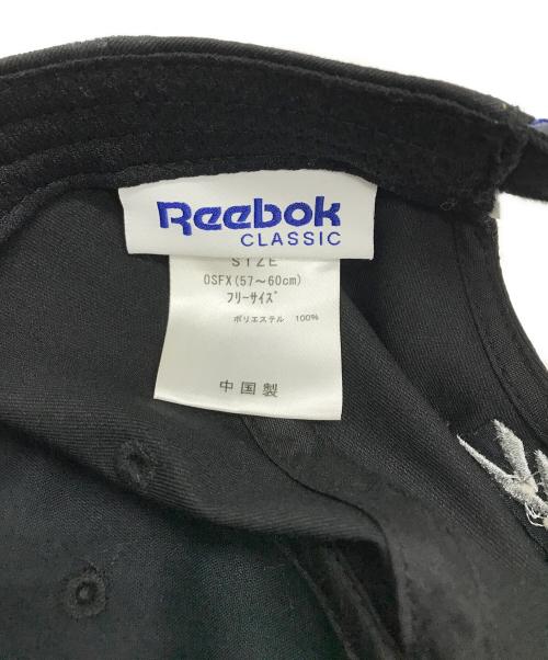 REEBOK（リーボック）REEBOK (リーボック) BlackEyePatch (ブラックアイパッチ) キャップ ブラック サイズ:フリーサイズの古着・服飾アイテム