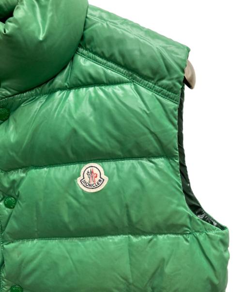 MONCLER（モンクレール）MONCLER (モンクレール) TIBダウンベスト グリーン サイズ:2の古着・服飾アイテム