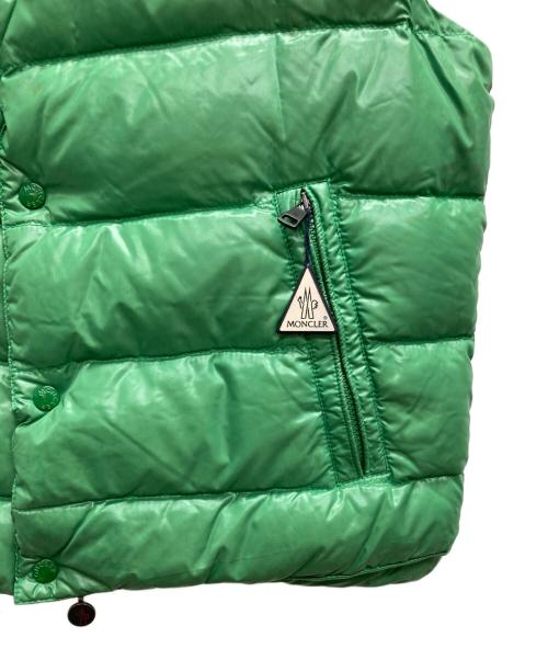 MONCLER（モンクレール）MONCLER (モンクレール) TIBダウンベスト グリーン サイズ:2の古着・服飾アイテム