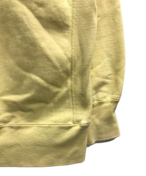 Champion REVERSE WEAVE（チャンピオン リバース ウィーブ）Champion REVERSE WEAVE (チャンピオン リバース ウィーブ) 80ｓロゴ刺繍スウェット イエロー サイズ:XLの古着・服飾アイテム
