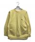 Champion REVERSE WEAVE（チャンピオン リバース ウィーブ）の古着「80ｓロゴ刺繍スウェット」｜イエロー