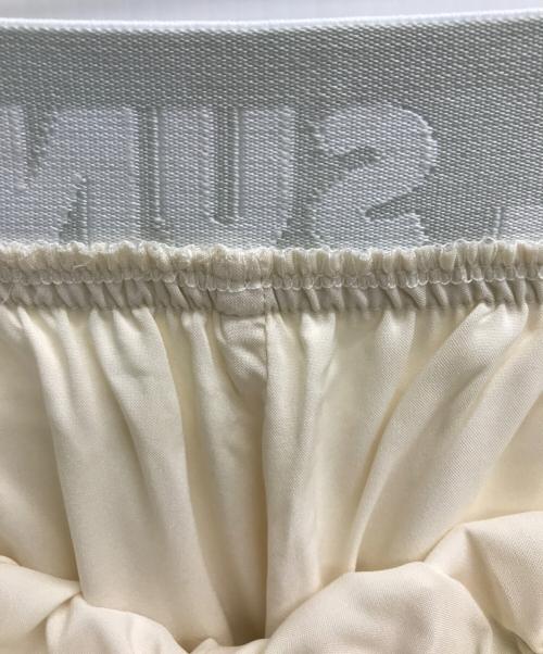 WCJ（ダブルシージェイ）WCJ (ダブルシージェイ) ジャガードゴムパンツ アイボリー サイズ:Freeの古着・服飾アイテム