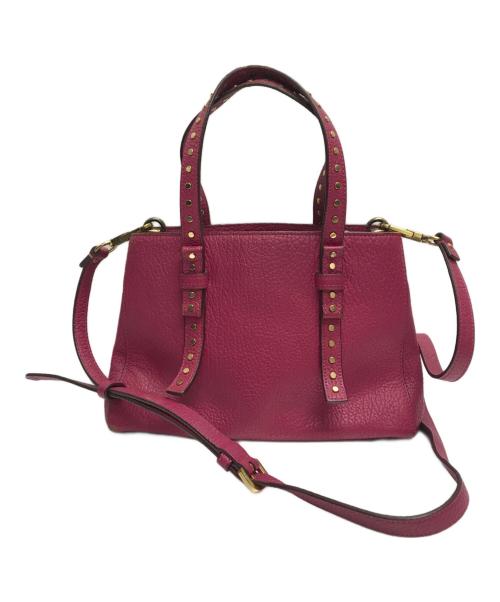 MARC JACOBS（マークジェイコブズ）MARC JACOBS (マーク ジェイコブス) 2WAYショルダーバッグ ピンクの古着・服飾アイテム