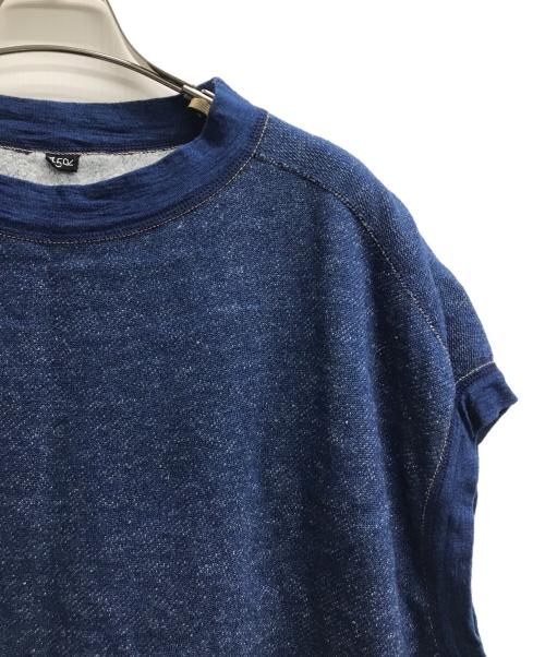 45R（フォーティファイブ・アール）45R (フォーティーファイブアール) 超ガーゼ裏毛の908馬ベスト インディゴ サイズ:不明（実寸サイズをご確認ください）の古着・服飾アイテム